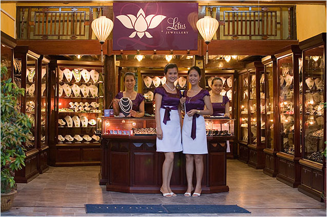 Cửa hàng kim hoàn Lotus Jewellery. Ảnh: Lotus Jewellery