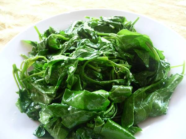 Rau bui xào Cần Giờ