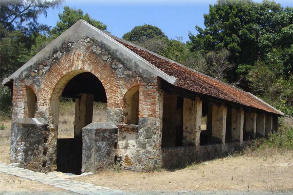 Di tích Chuồng Bò. Ảnh: ST
