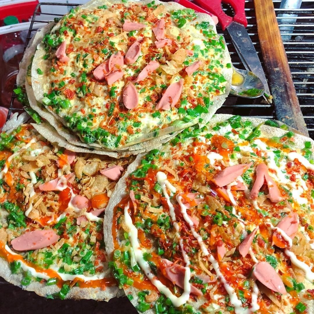 Món bánh tráng nướng thơm lừng của Đà Lạt