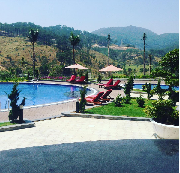 Khuôn viên Swiss-Belresort Tuyền Lâm