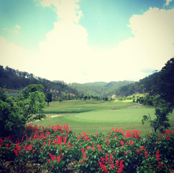 Không gian xanh Swiss Belresort Tuyền Lâm