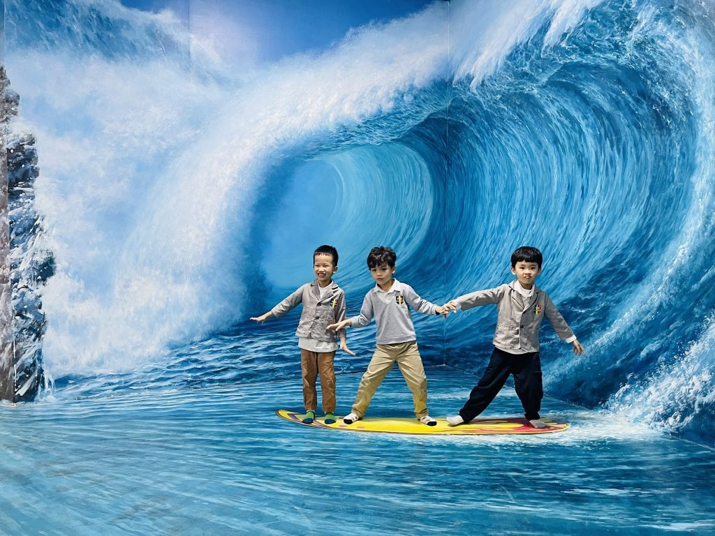 Tranh 3D sinh động tại du lịch Đà Nẵng
