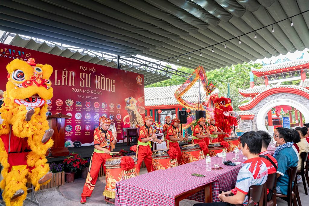 Đại hội Lân Sư Rồng mở rộng tại Đà Nẵng Downtown