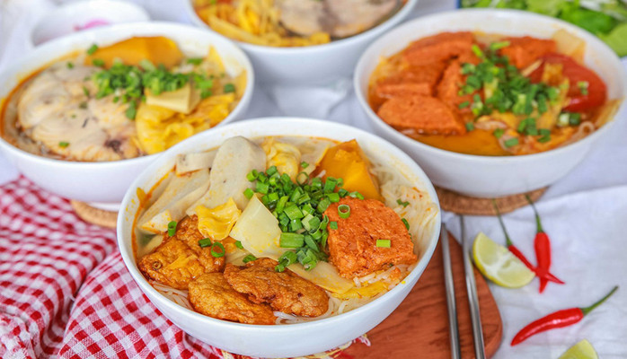Bún chả cá Đà Nẵng thơm ngon
