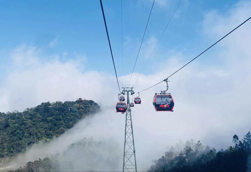 Trải nghiệm cáp treo Sun World Bà Nà Hills du lịch Đà Nẵng tháng 4