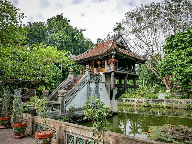 Biểu tượng kiến trúc Chùa Một Cột