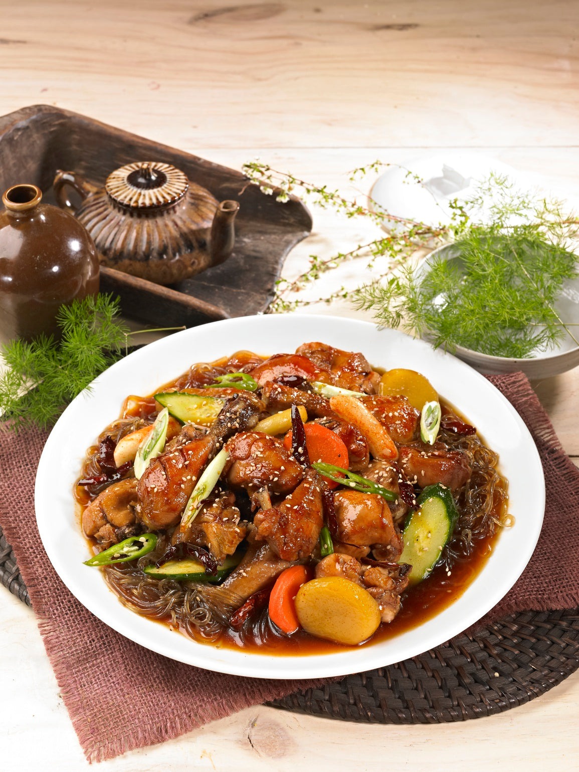 Gà kho An Đông đặc sản Gyeongsangbuk-do