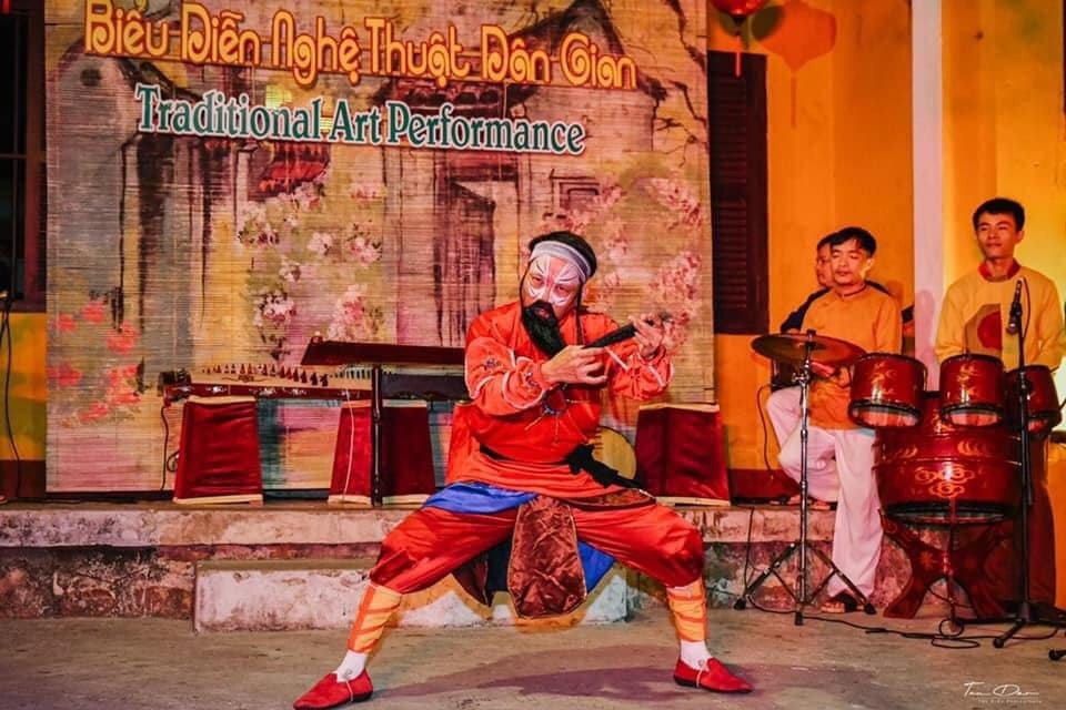 Trình diễn hát bội tại Hội An Trung thu