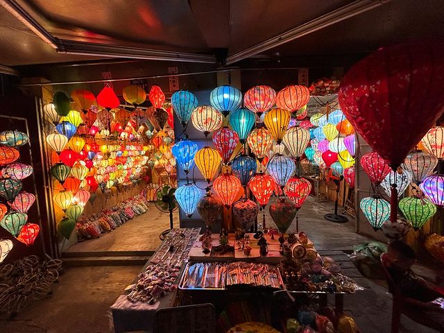 Đèn lồng Hội An khi du lịch Hội An