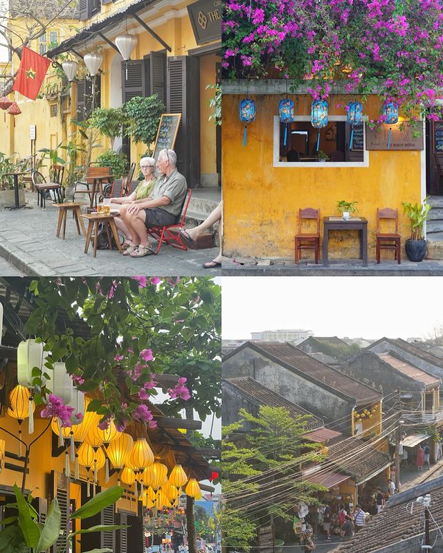 Bình minh yên bình trên sông Hoài Hội An