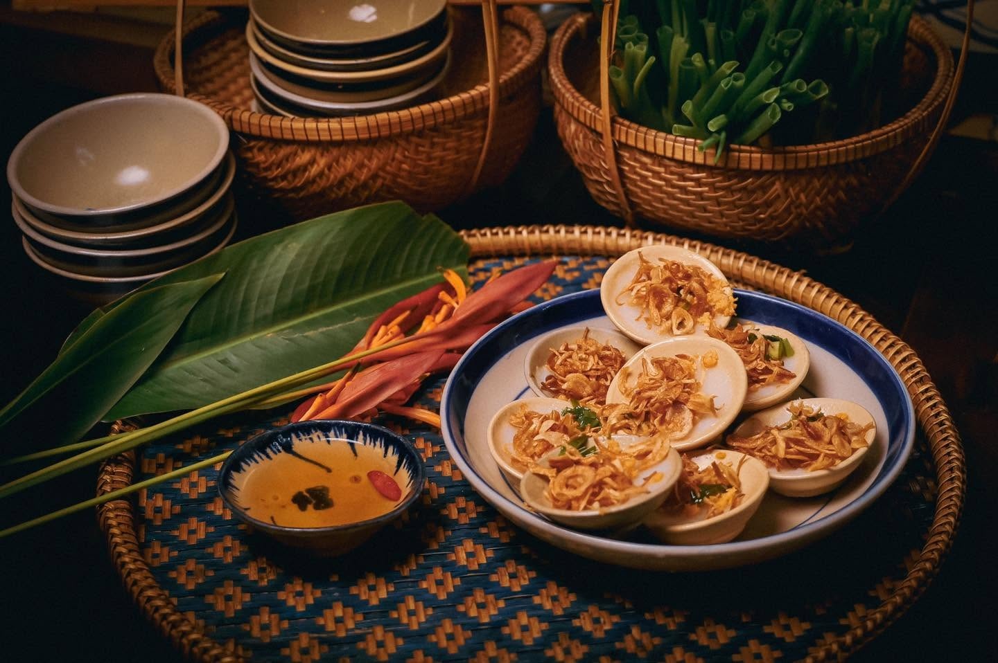 Bánh bèo chuẩn vị Huế tại Bánh Gánh