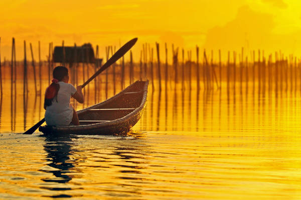 Phá Tam Giang khi du lịch Huế