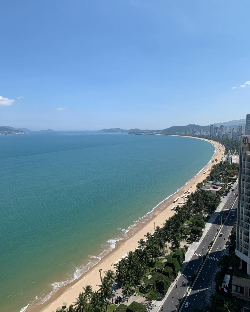 Vẻ đẹp biển Nha Trang. ẢNh: @ johan.k.bae