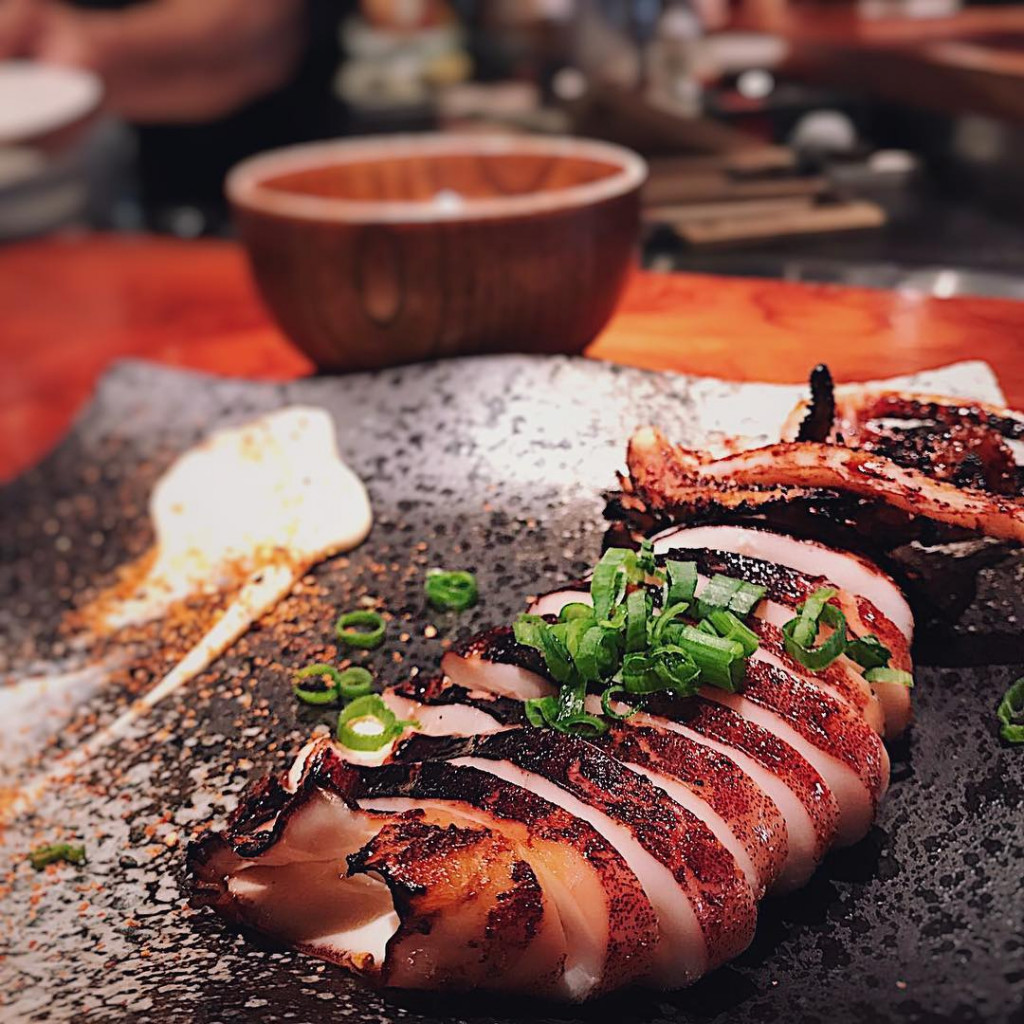 Ikayaki - món ăn đường phố Tokyo