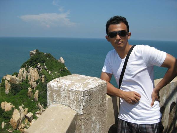 Toàn cảnh Mũi Kê Gà Phan Thiết từ hải đăng