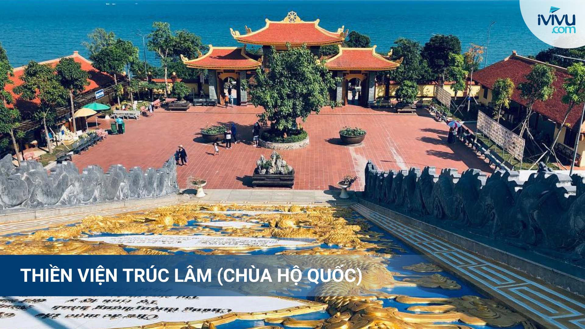 Chùa Hộ Quốc linh thiêng hướng biển