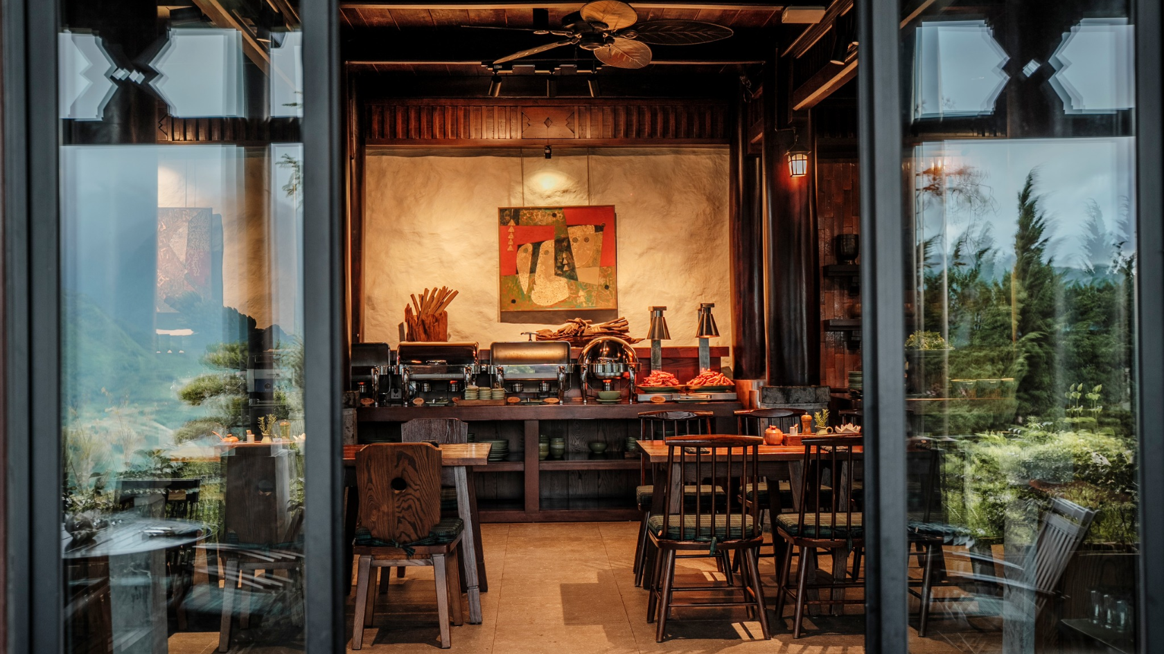 Nhà hàng sang trọng tại Ville De Mont Mountain Resort