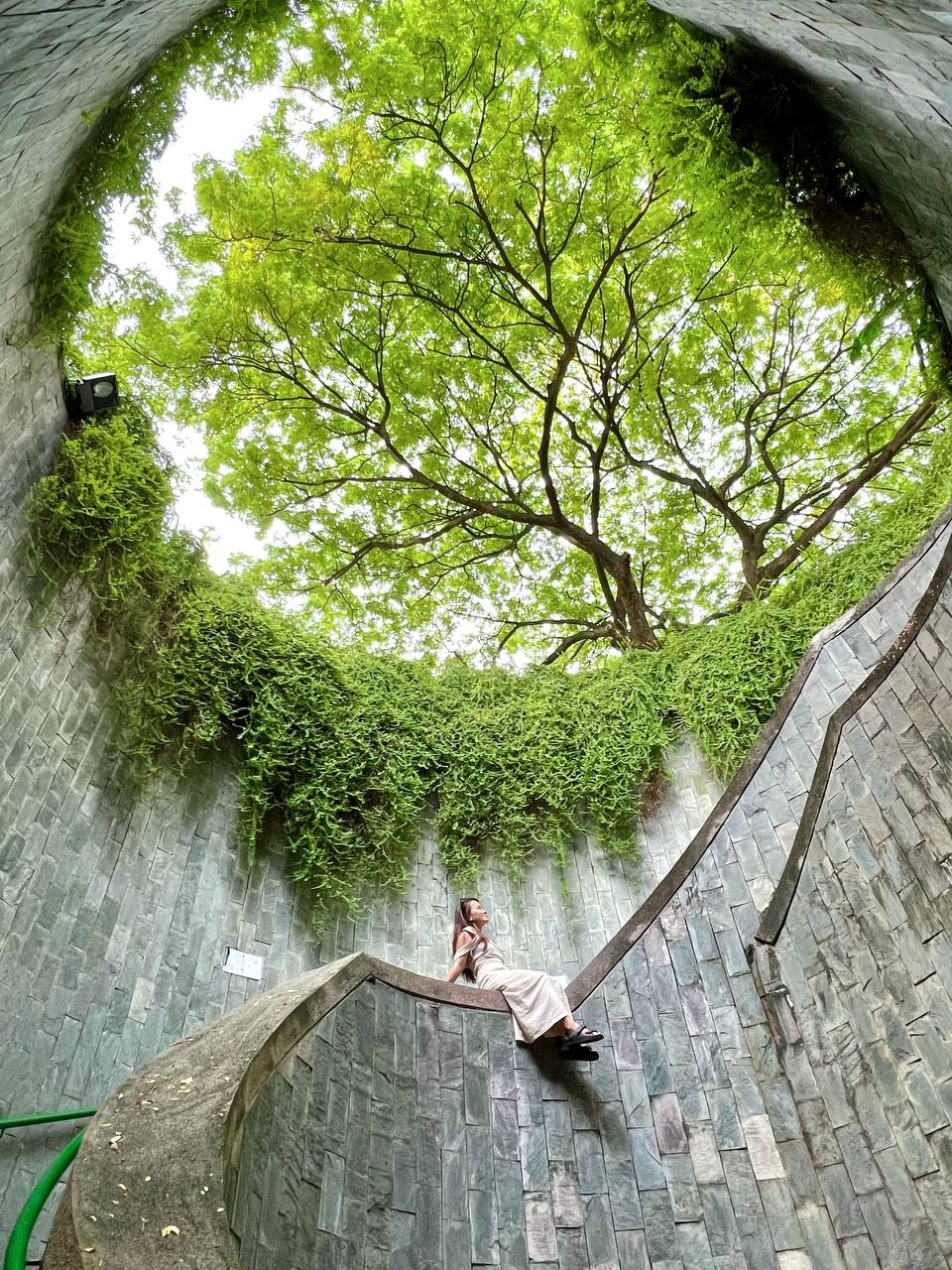 Giếng trời Fort Canning Singapore