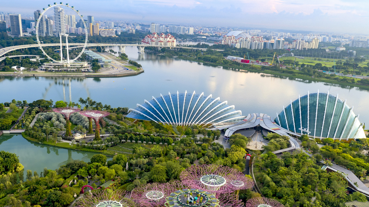 Thời tiết lý tưởng du lịch Singapore tự túc
