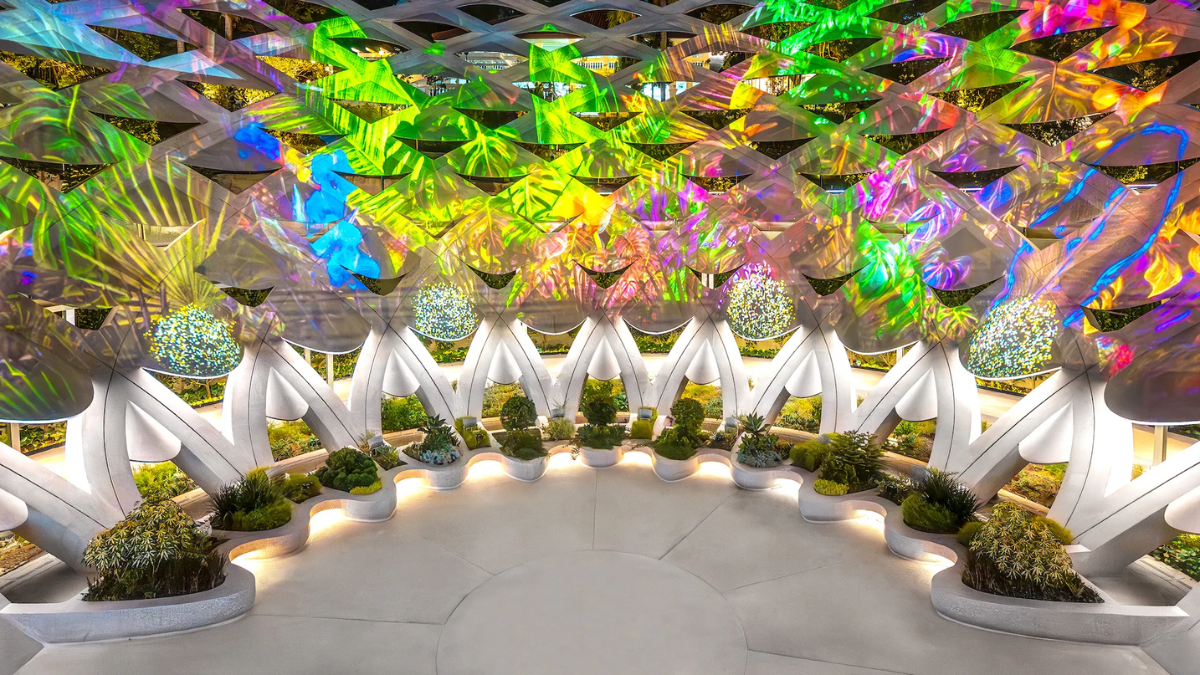 Trình chiếu ánh sáng Sentosa Sensoryscape