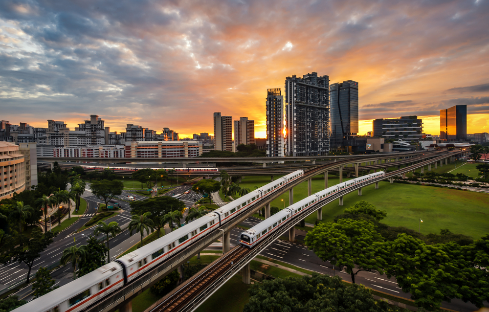 Singapore,-,November,18,,2016:,The,Peaceful,City,Life,At