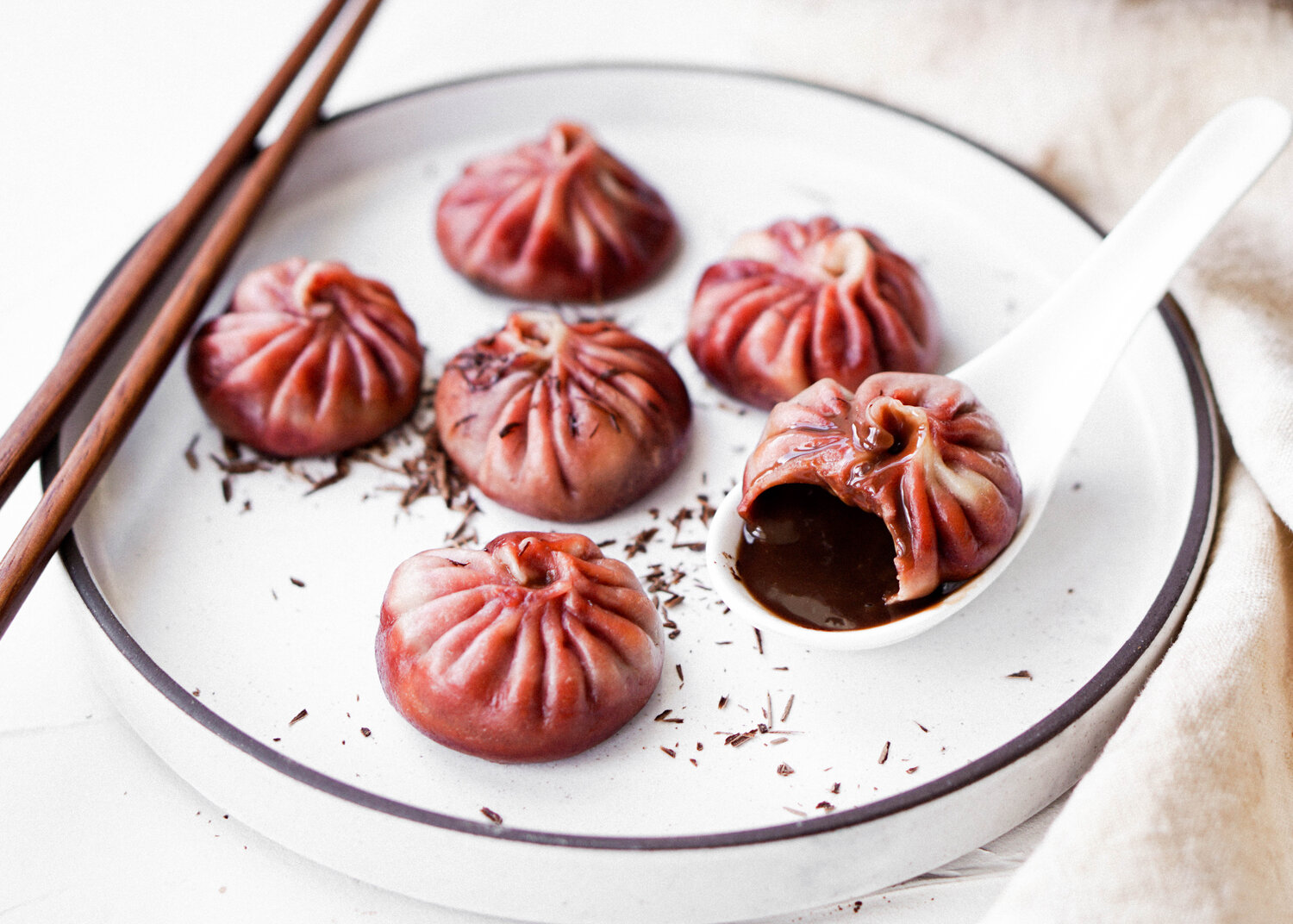 Bánh bao chocolate Quảng Đông