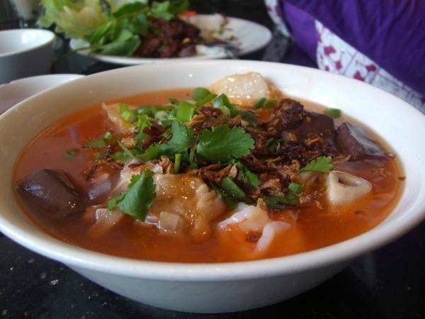 Món bánh canh thơm ngon.