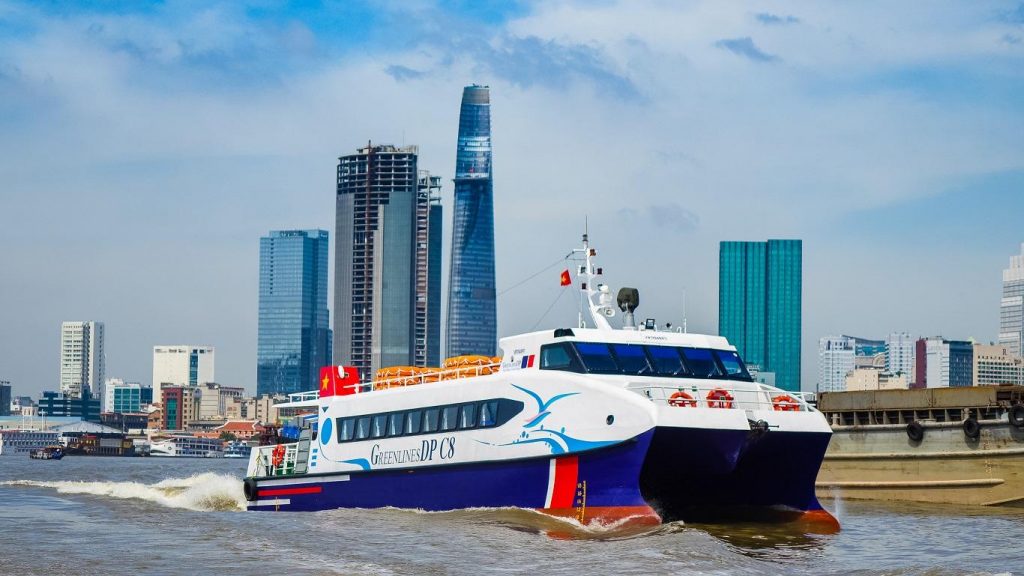 Tàu Greenlines DP phục vụ du lịch Vũng Tàu bằng tàu cao tốc