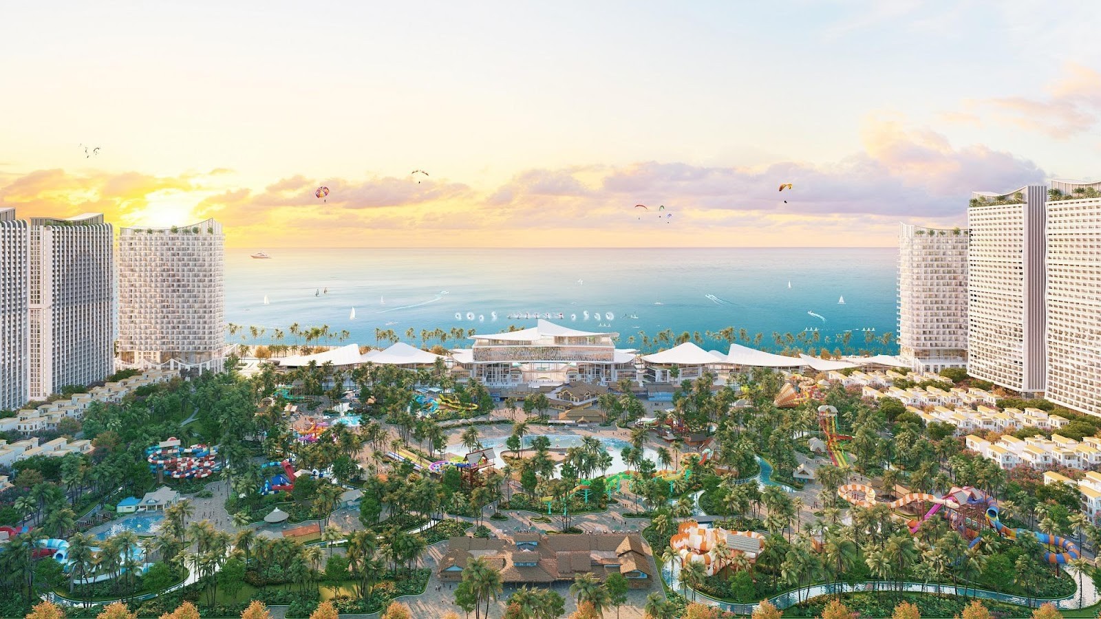 Toàn cảnh tổ hợp giải trí biển Sun World Vũng Tàu hiện đại