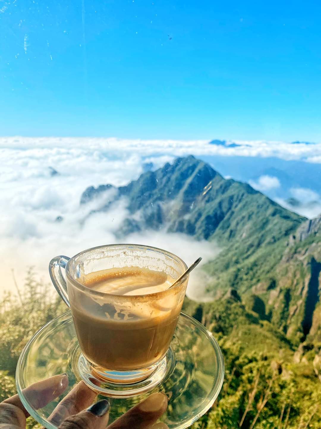 Không gian Du Soleil cafe Sapa ấm cúng
