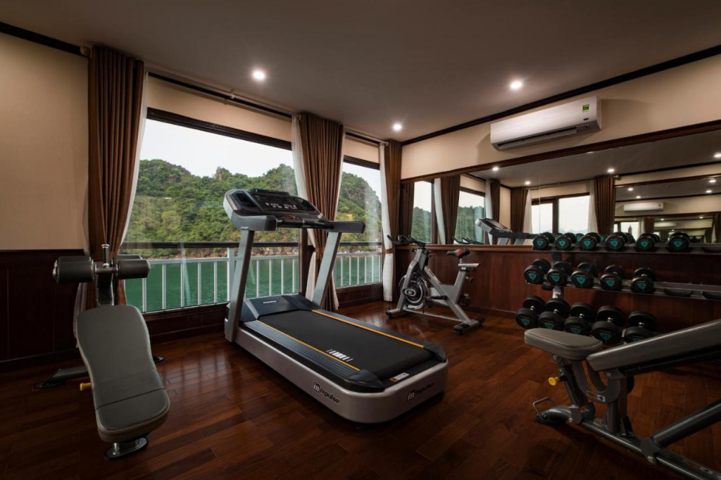 Phòng tập Gym trên du thuyền Dora Cruise Hạ Long