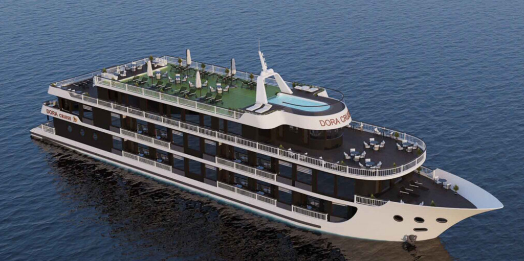 Du thuyền Dora Cruise Hạ Long trên vịnh