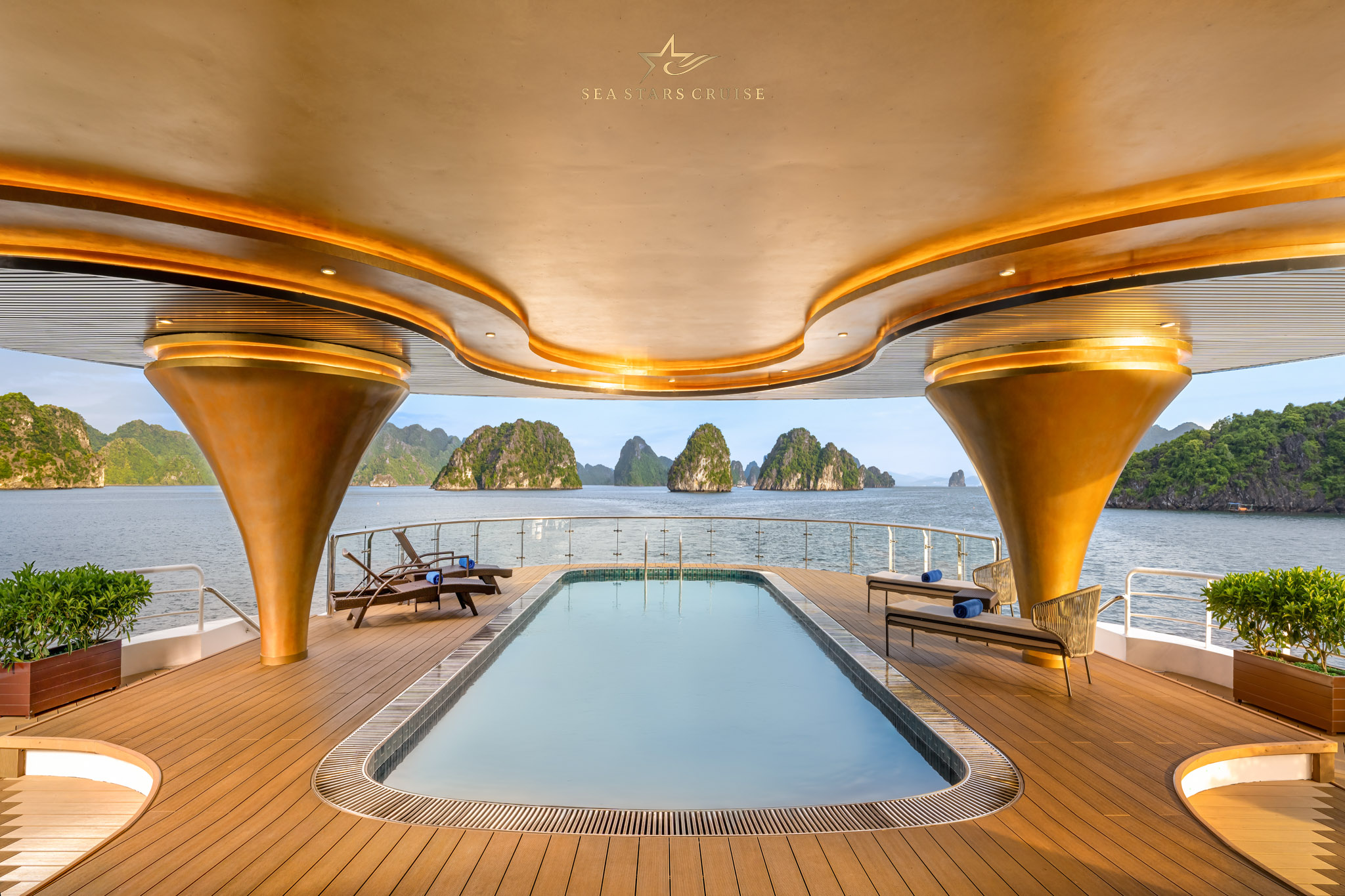 Cabin sang trọng trên du thuyền Sea Stars Hạ Long