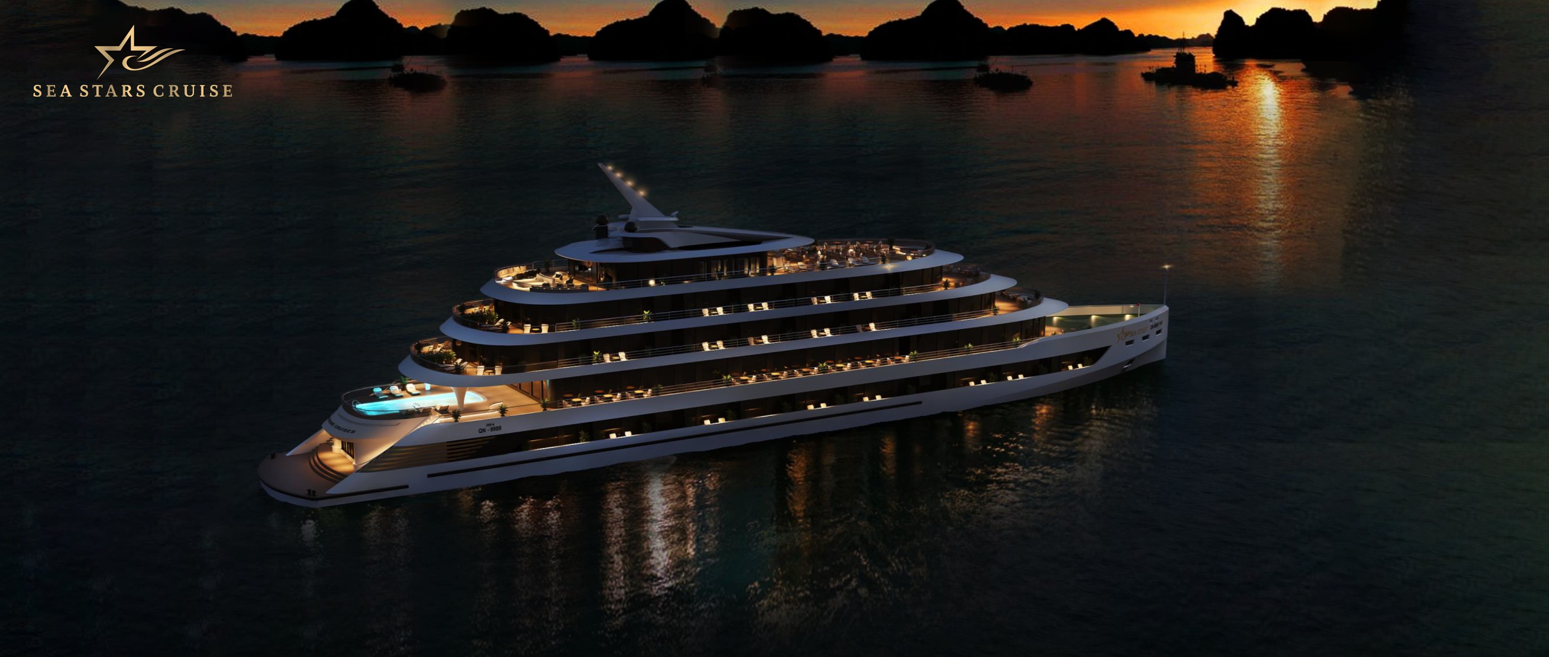 Nhà hàng du thuyền Sea Stars Hạ Long phục vụ ẩm thực cao cấp