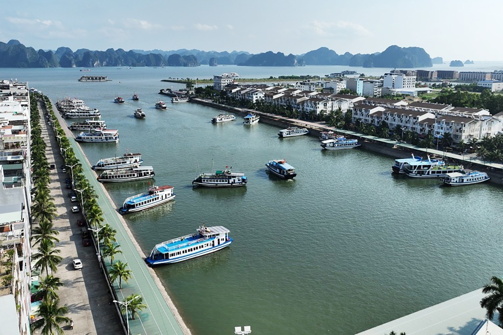 Cảng tàu khách quốc tế Tuần Châu tại Vịnh Hạ Long