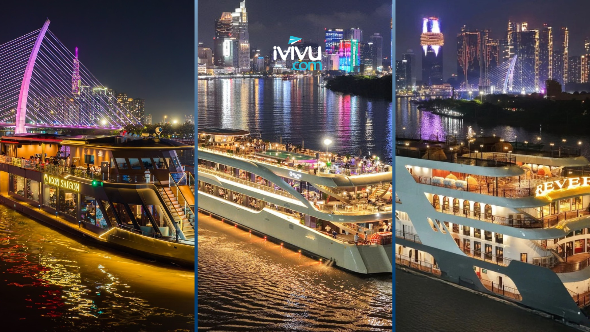 Top 3 du thuyền Sài Gòn giá tốt dịp lễ 30/4
