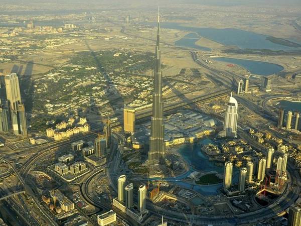 Tòa tháp Burj Khalifa Dubai cao nhất thế giới