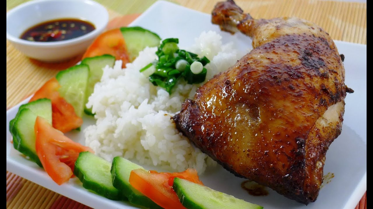 Đùi gà rô ti nước dừa hoàn thành Đùi gà rô ti nước dừa hoàn thành