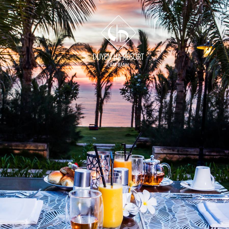 Nhà hàng sang trọng tại resort Duyên Hà