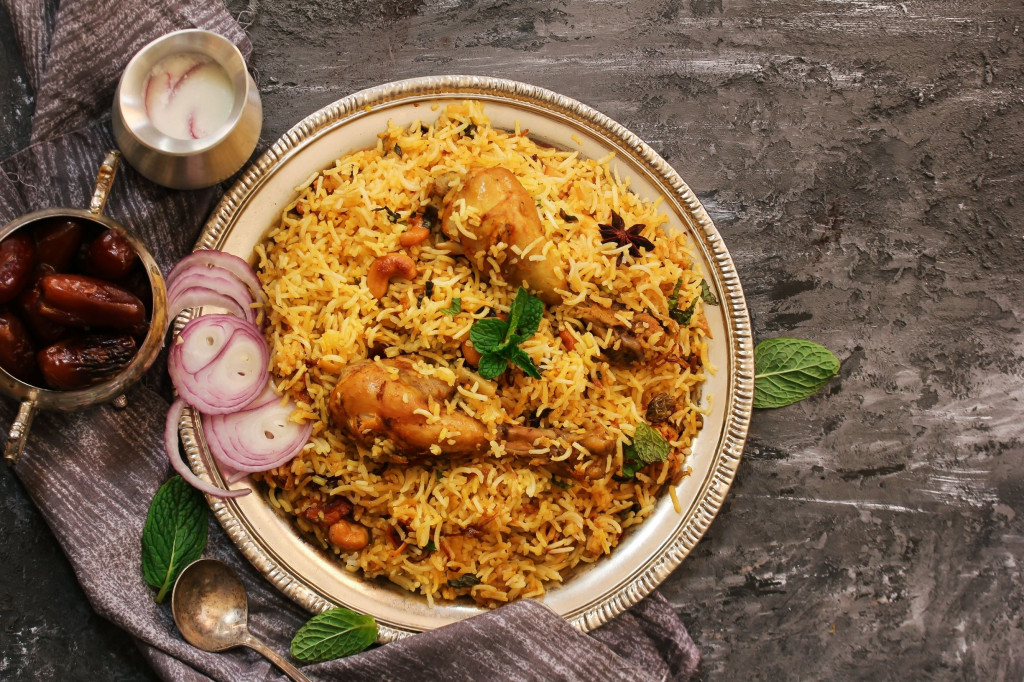 Cơm Biryani đặc sản ẩm thực Ấn Độ