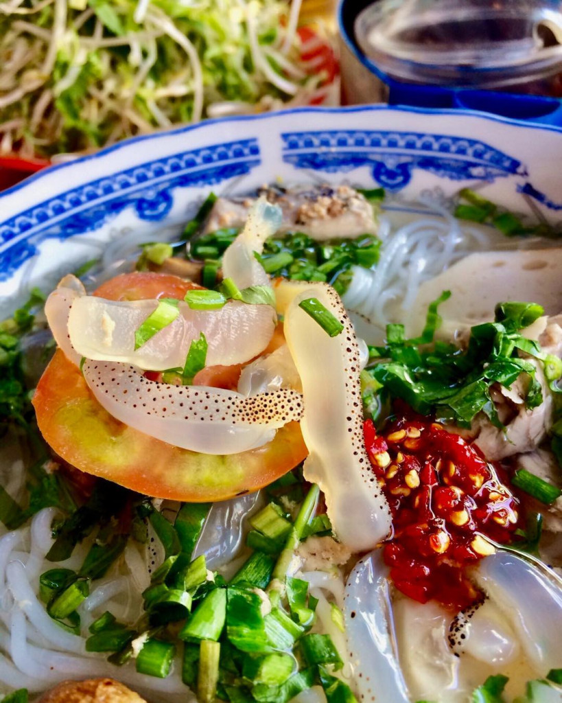 Bún sứa thơm ngon chuẩn vị ẩm thực Nha Trang