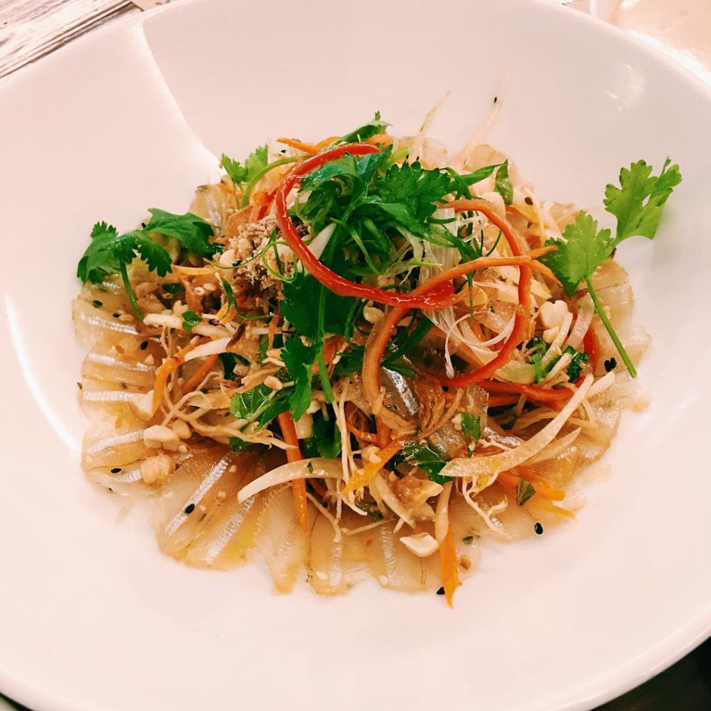 Gỏi cá mai thanh mát tươi ngon