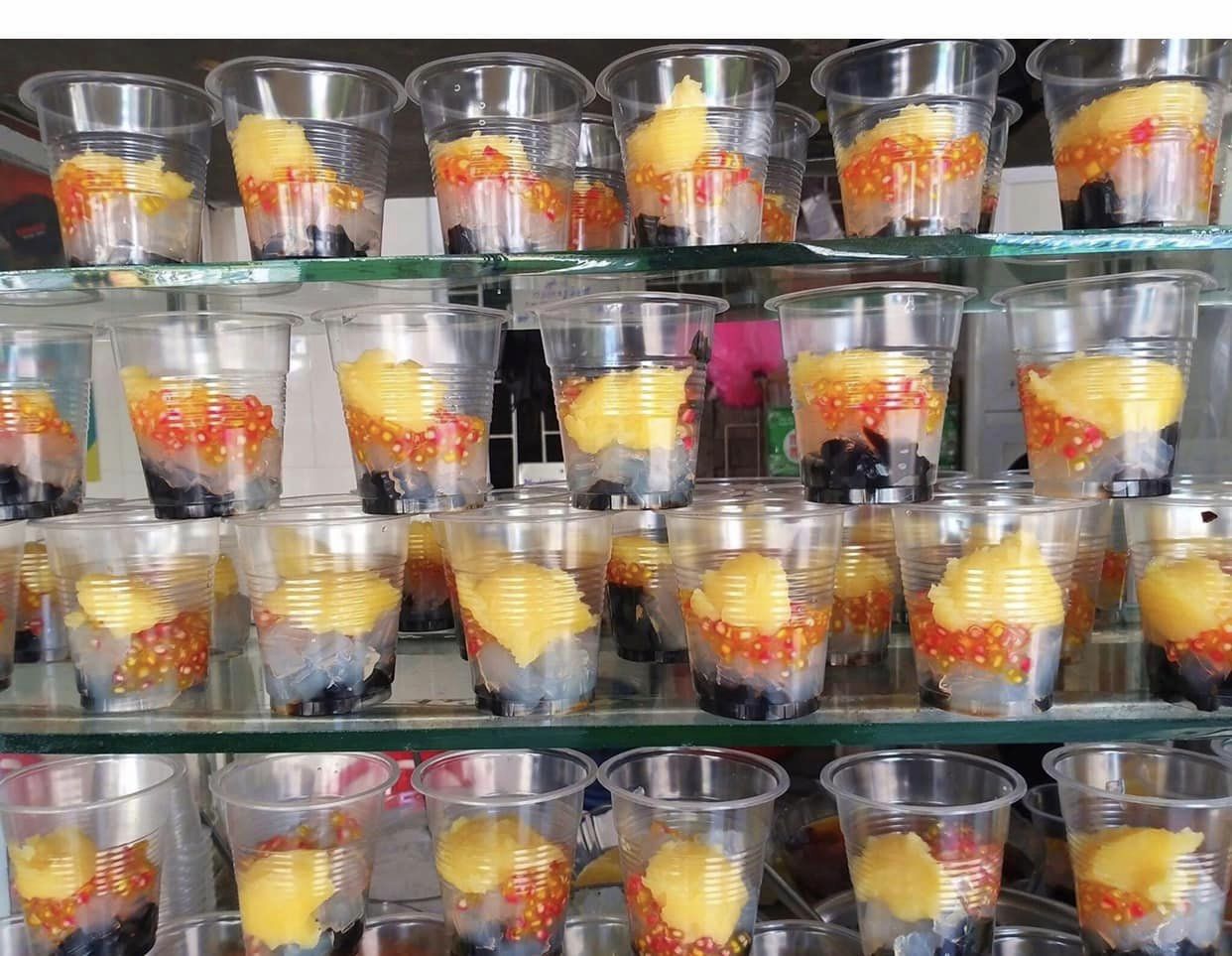 Chè xoa xoa hạt lựu thanh mát giải nhiệt