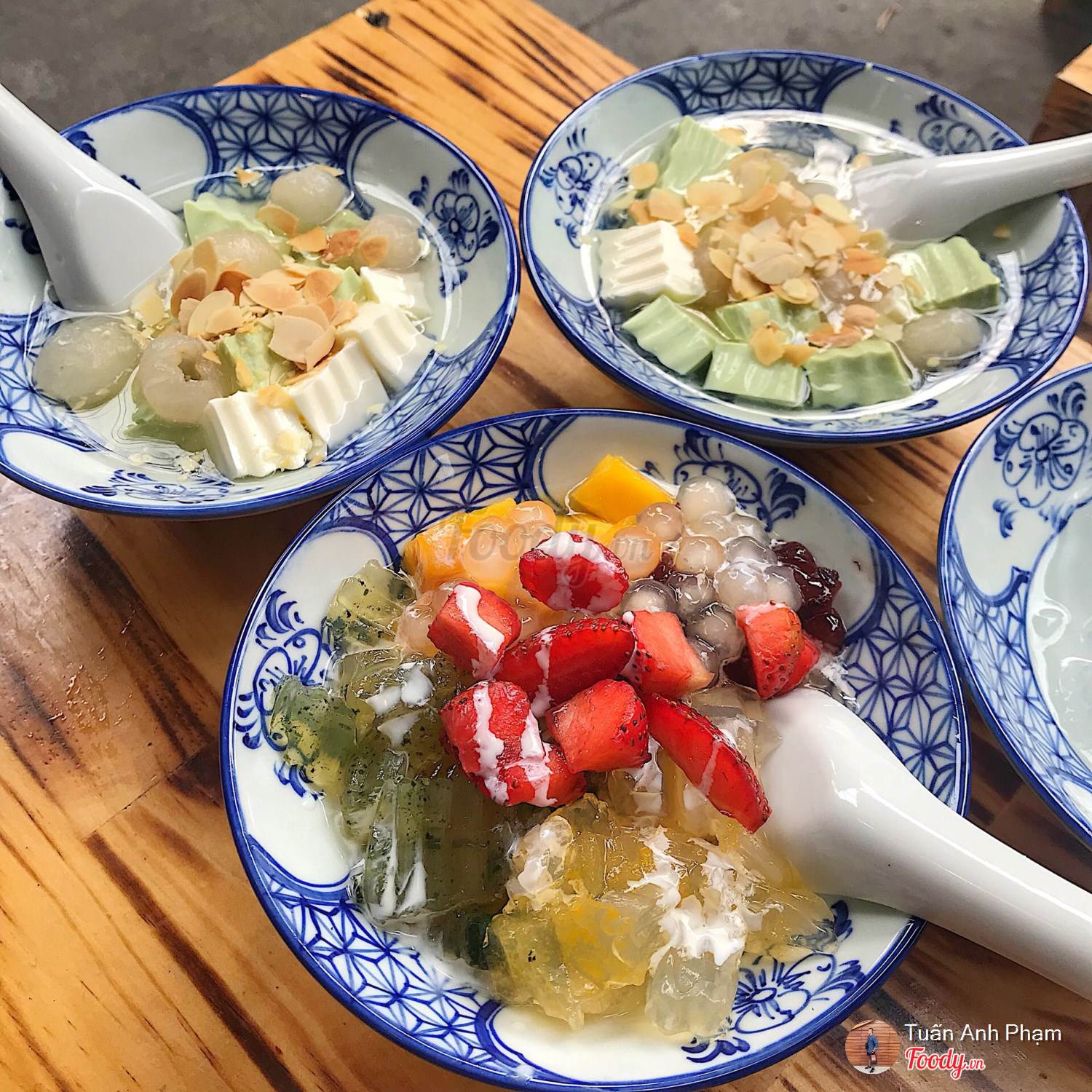Chè đa dạng trong ẩm thực đường phố Hà Nội