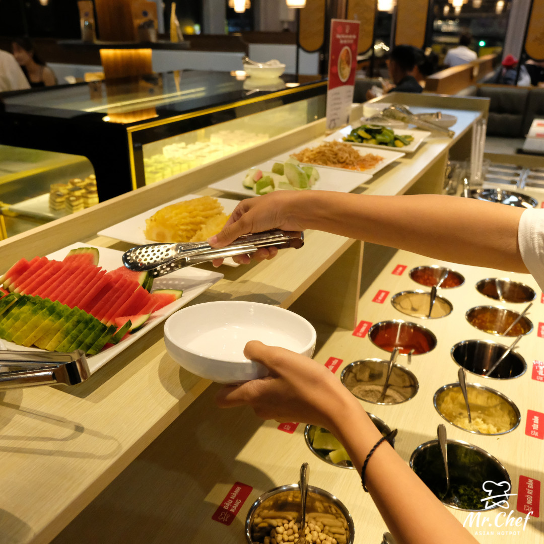 Không gian Mr. Chef Asian Hotpot tại Cần Thơ