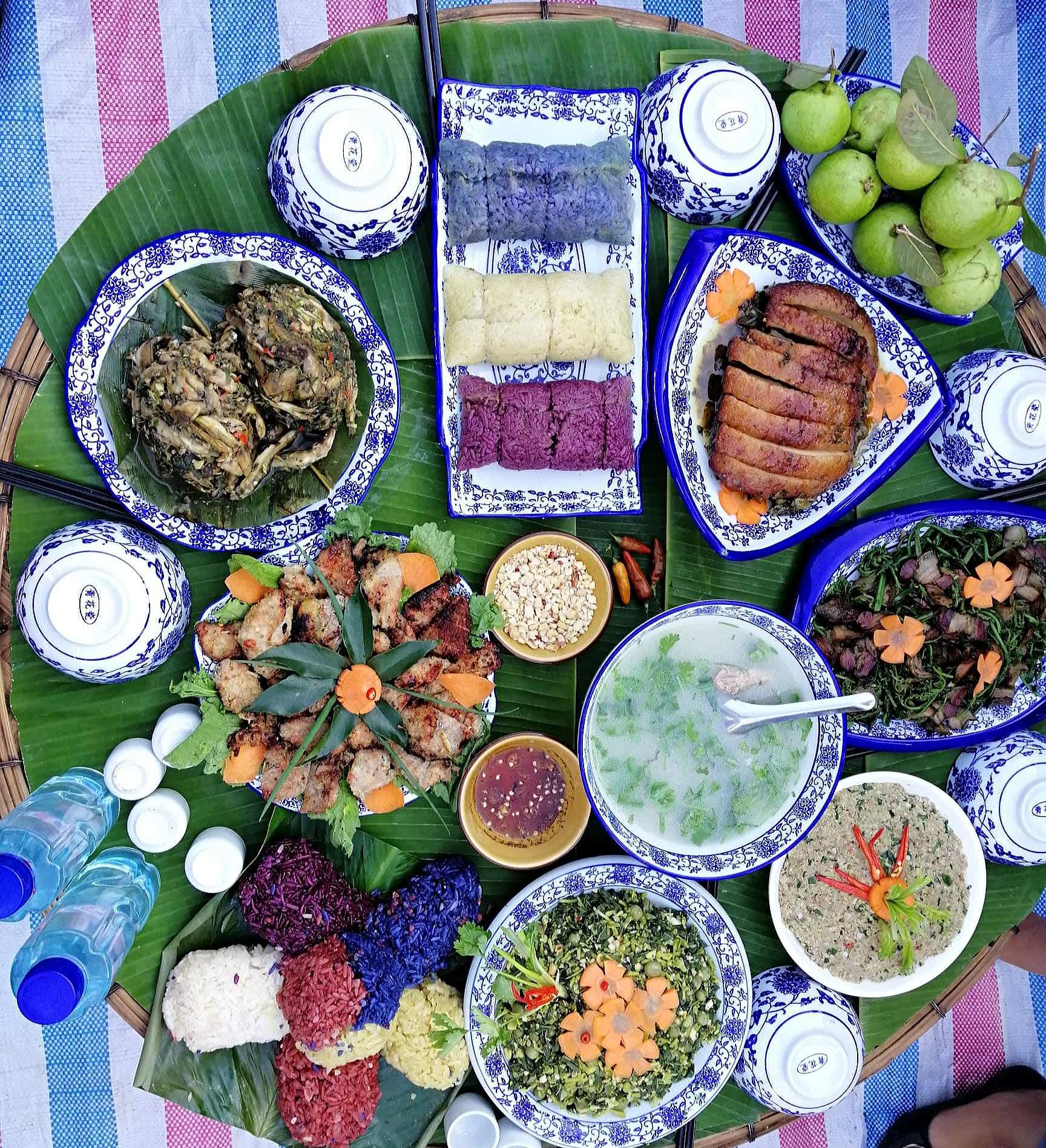 Những món ăn đa dạng tạo nên hương vị riêng cho các tỉnh vùng núi phía Bắc. Ảnh minh họa: laichau.gov.
