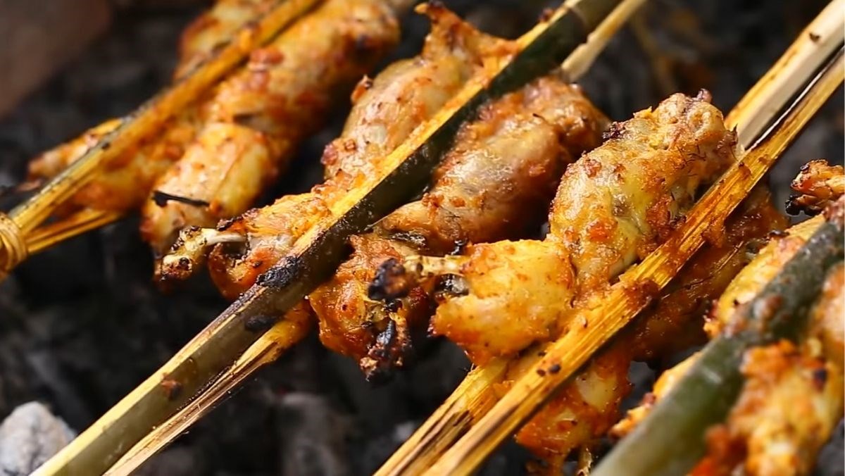 Ếch kẹp nướng Tri Tôn đặc sản An Giang