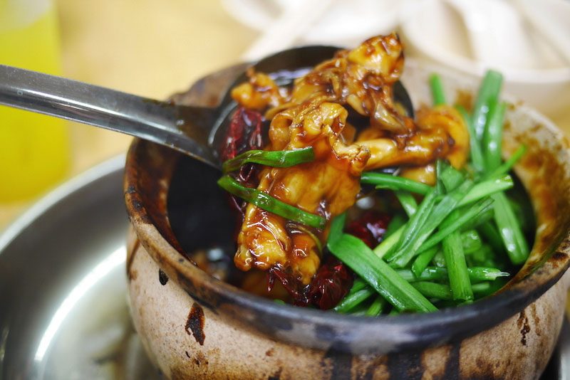 Nguyên liệu thịt ếch kho tiêu