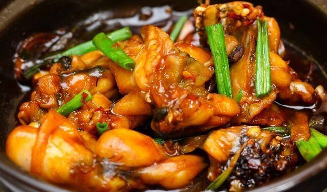 Xào ếch kho tiêu thơm ngon